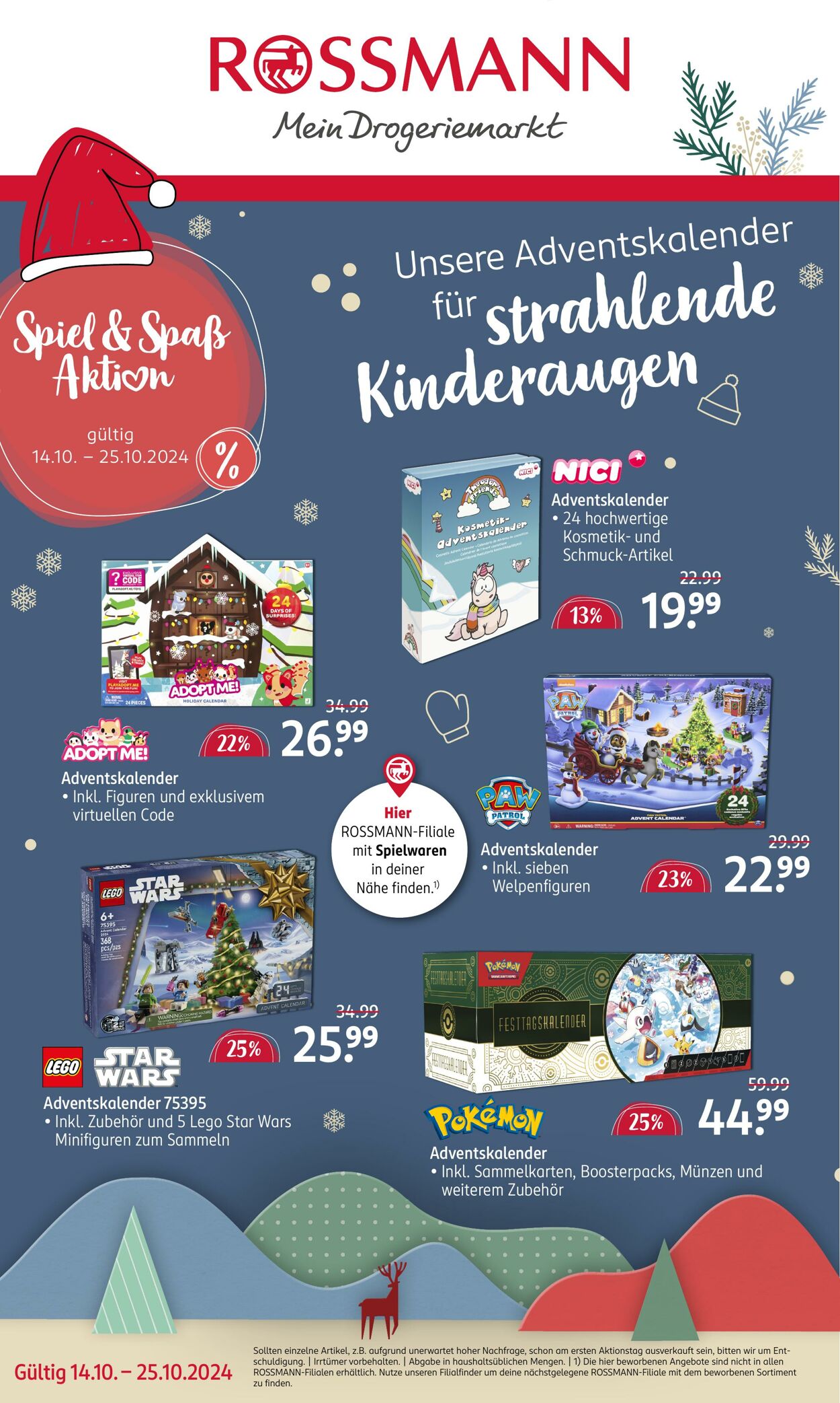 Prospekt Rossmann 14.10.2024 - 25.10.2024