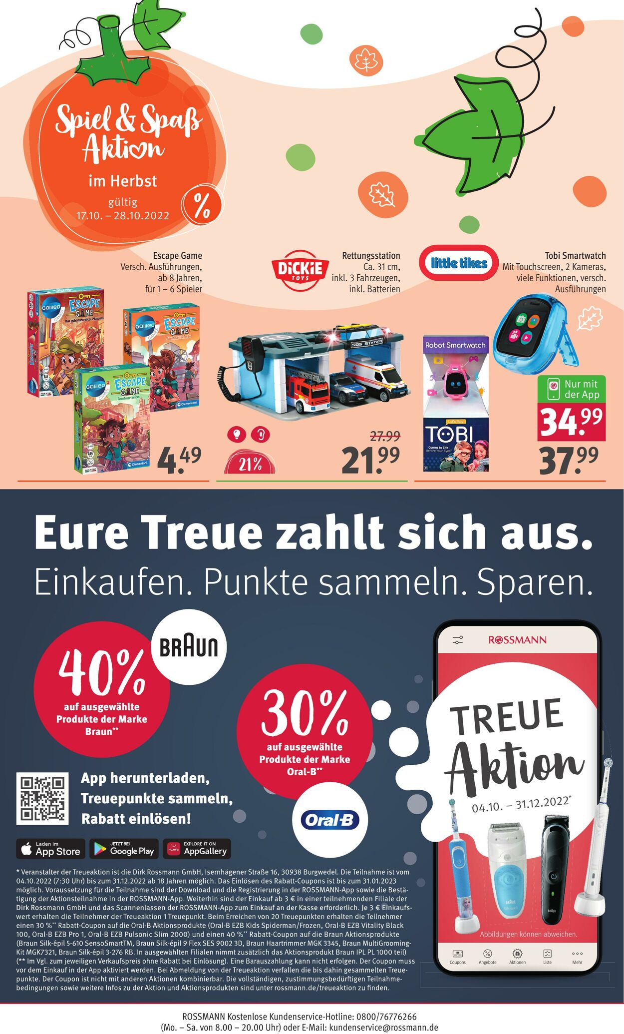 Prospekt Rossmann 17.10.2022 - 28.10.2022