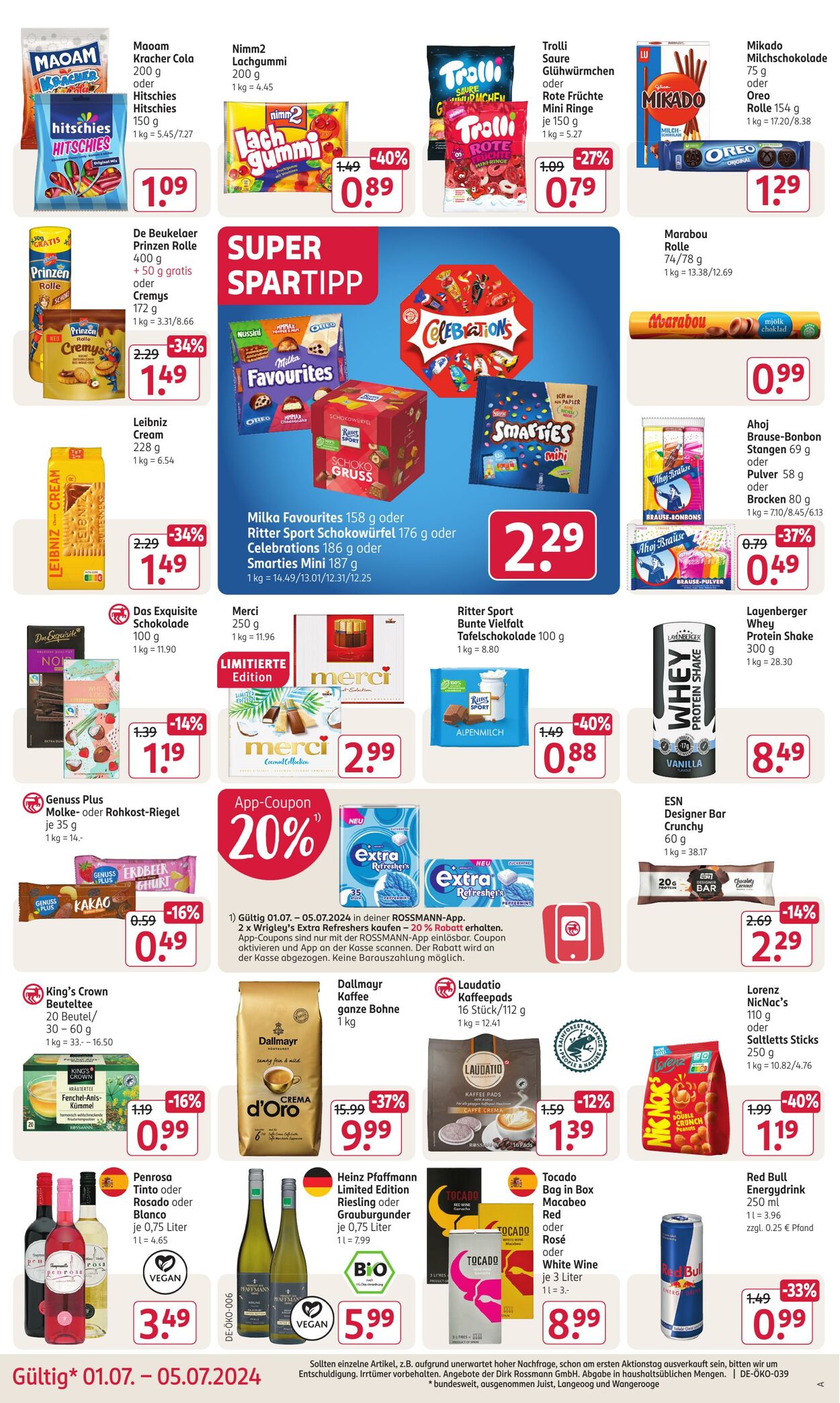 Prospekt Rossmann 01.07.2024 - 05.07.2024