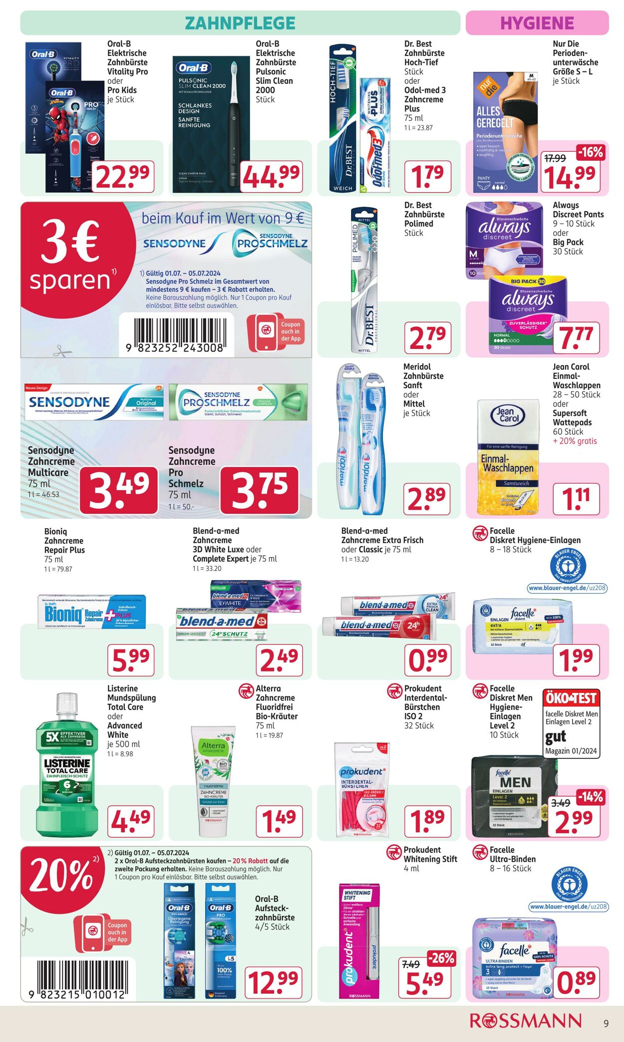 Prospekt Rossmann 01.07.2024 - 05.07.2024