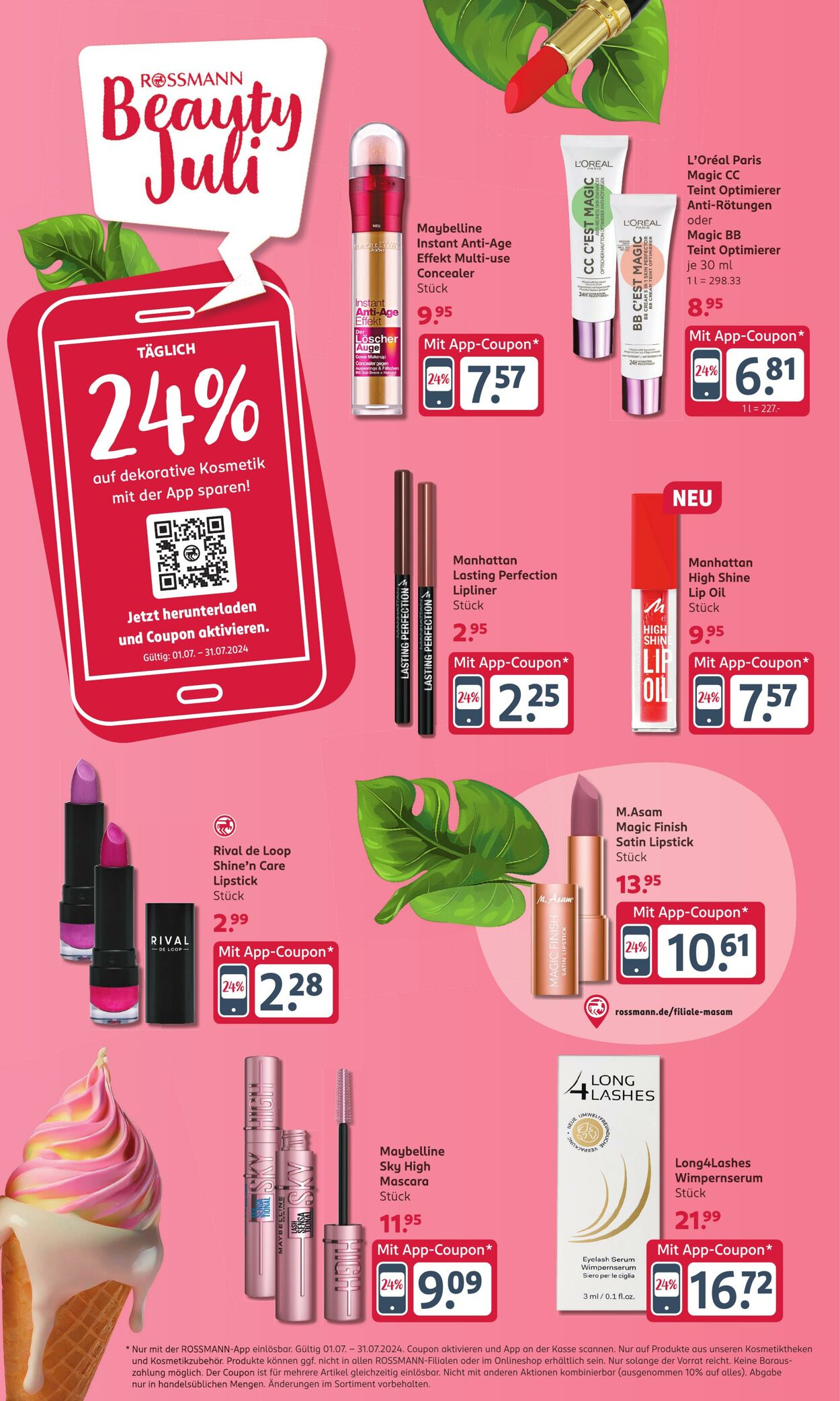 Prospekt Rossmann 01.07.2024 - 05.07.2024