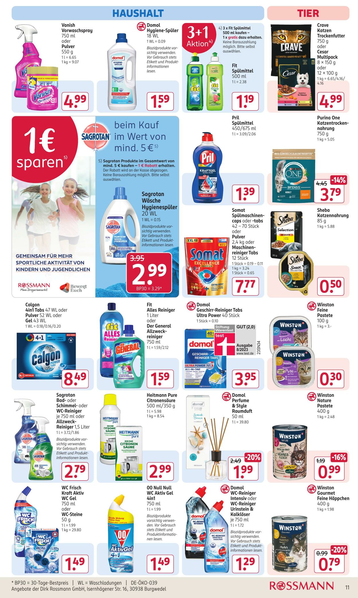 Prospekt Rossmann 01.07.2024 - 05.07.2024