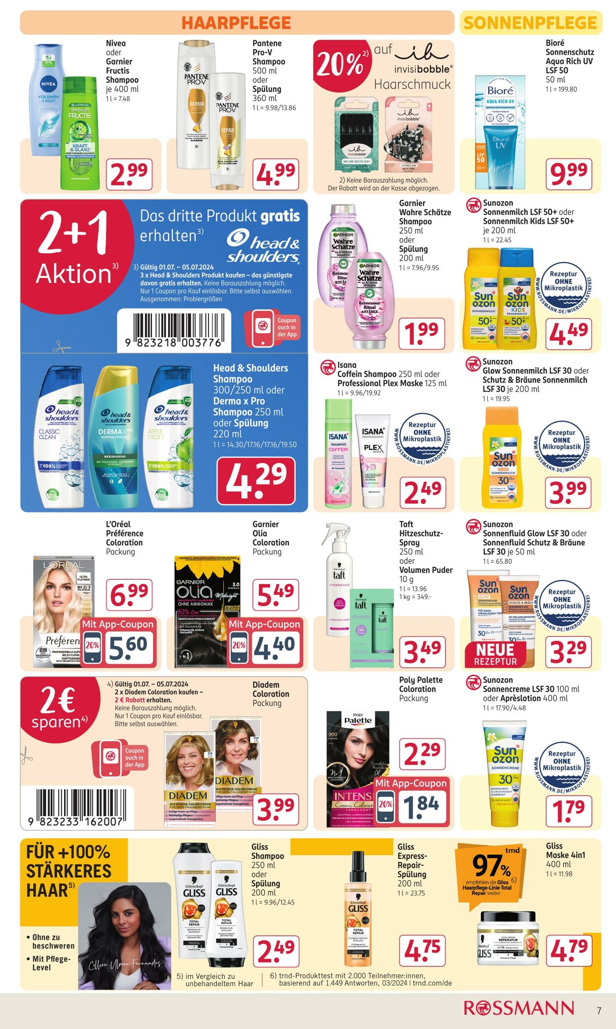 Prospekt Rossmann 01.07.2024 - 05.07.2024