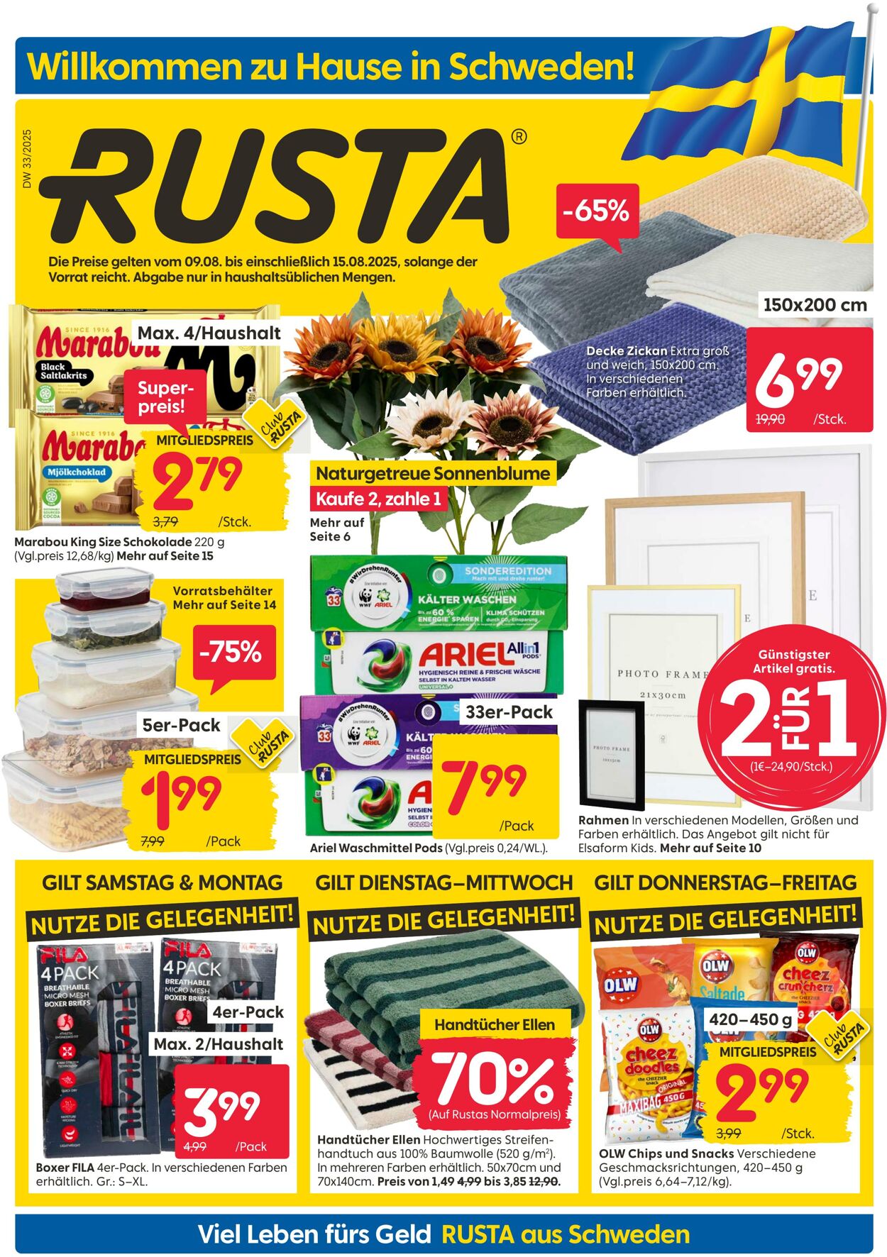Prospekt Rusta 11.08.2025 - 25.08.2025
