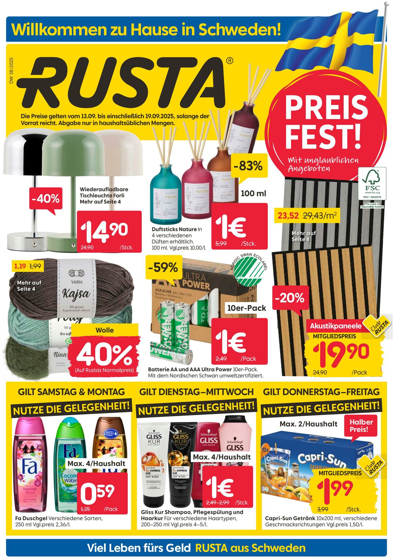 Prospekt Rusta 16.09.2025 - 30.09.2025