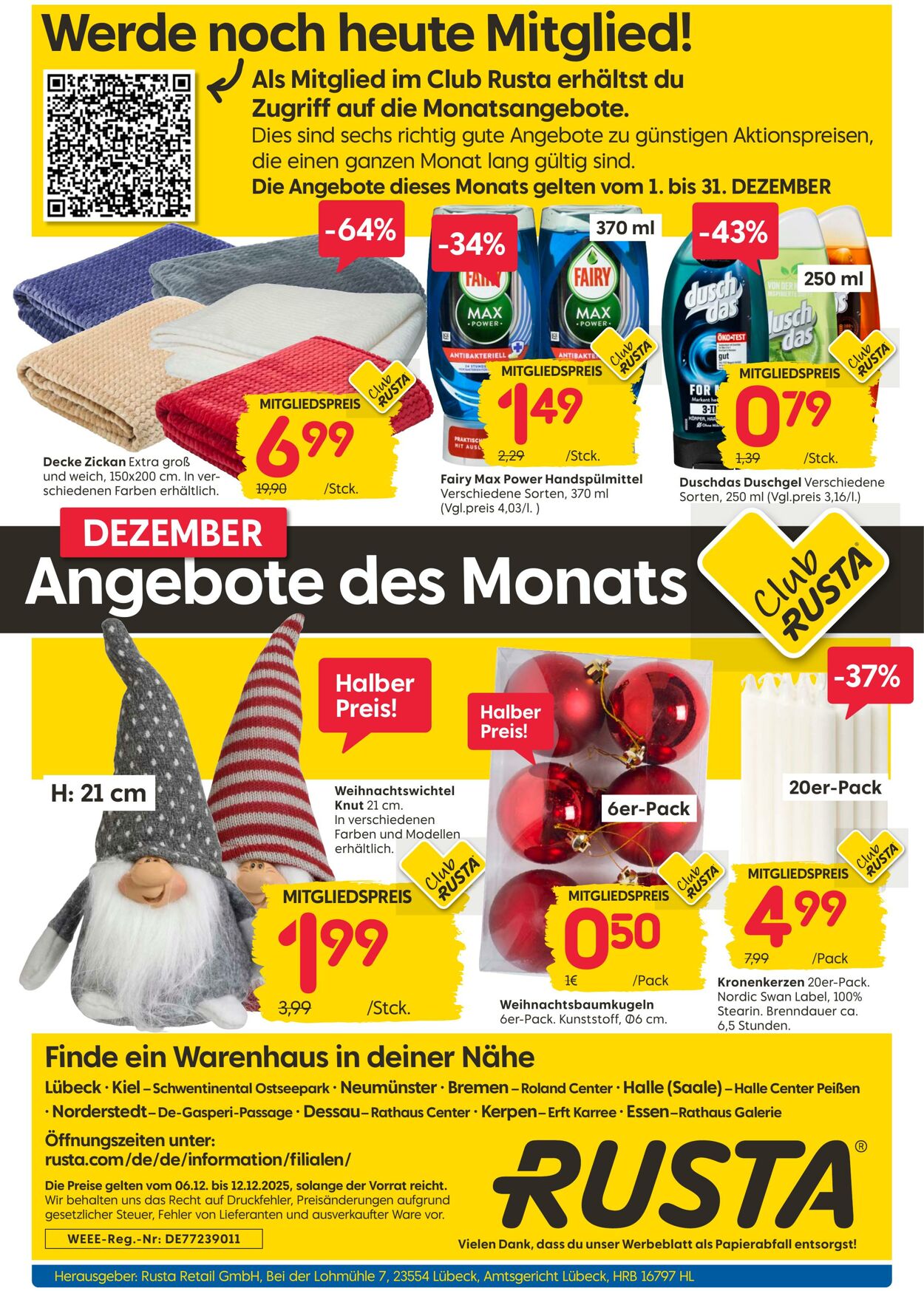 Prospekt Rusta 09.12.2025 - 23.12.2025