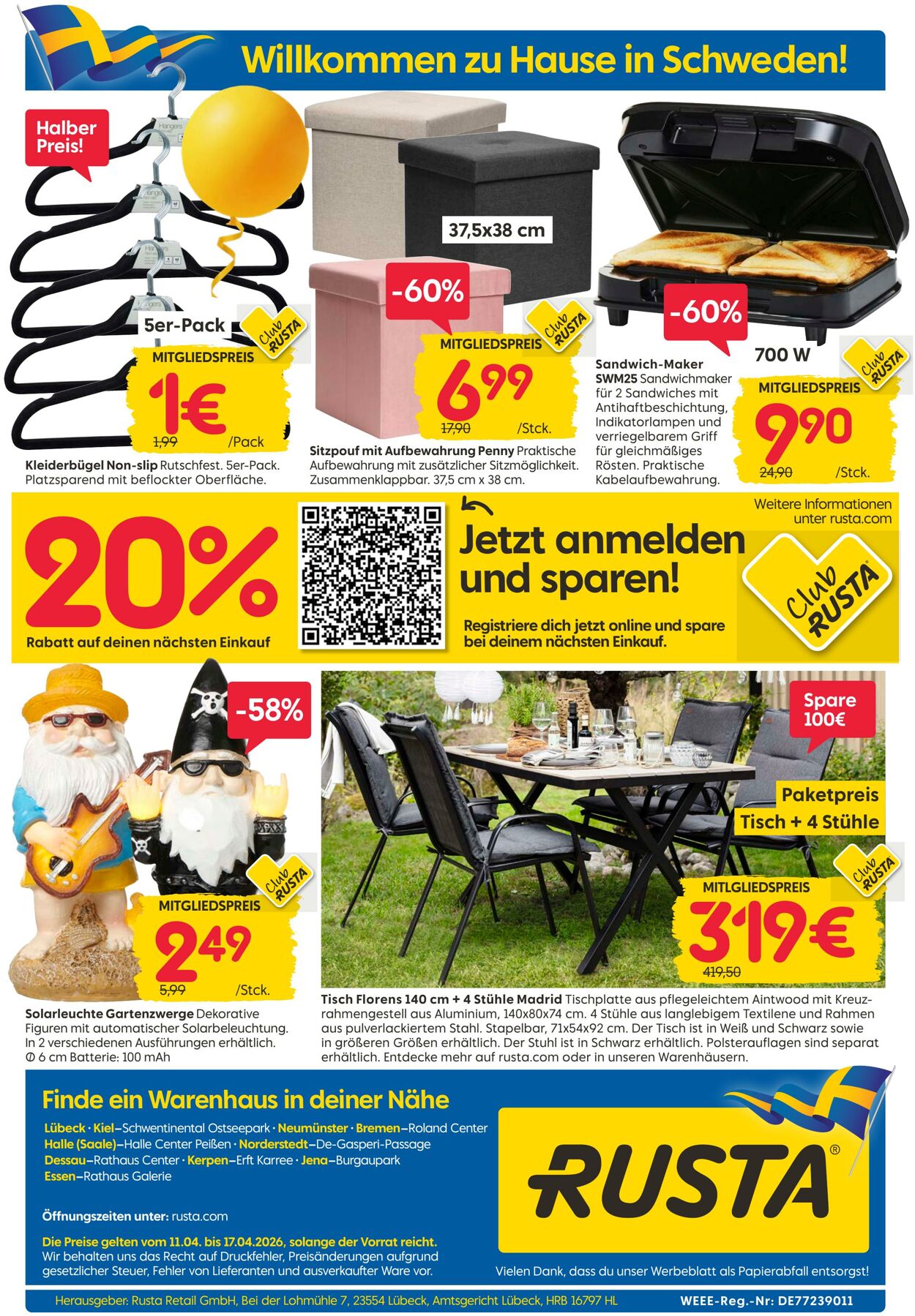 Prospekt Rusta 11.04.2026 - 19.04.2026