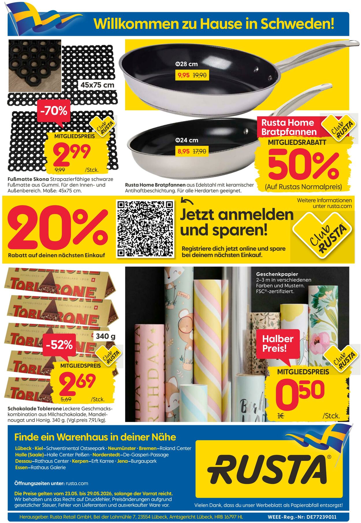 Prospekt Rusta 23.05.2026 - 31.05.2026