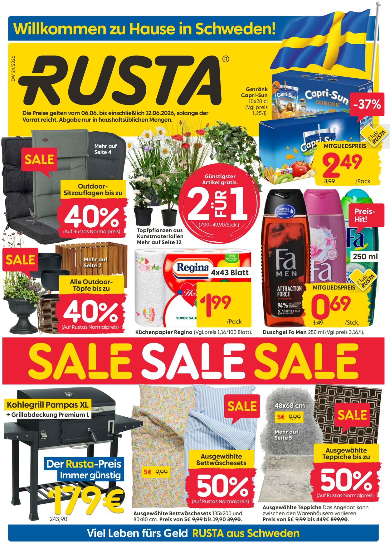 Rusta Wöchentliche Prospekte