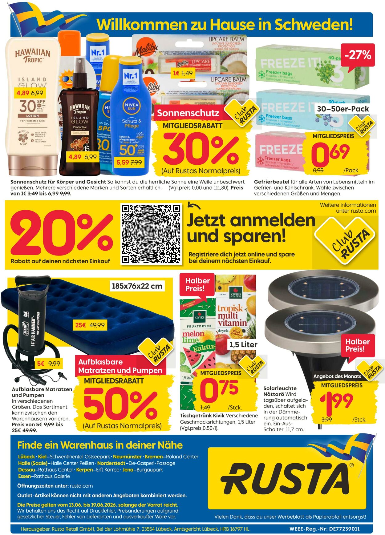 Prospekt Rusta 13.06.2026 - 21.06.2026