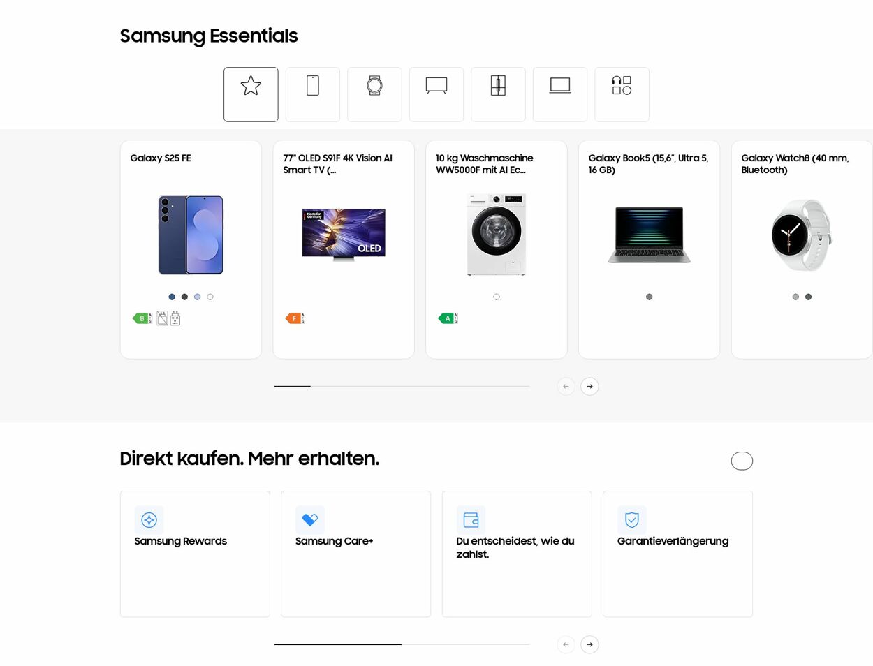 Prospekt Samsung 03.11.2025 - 12.11.2025