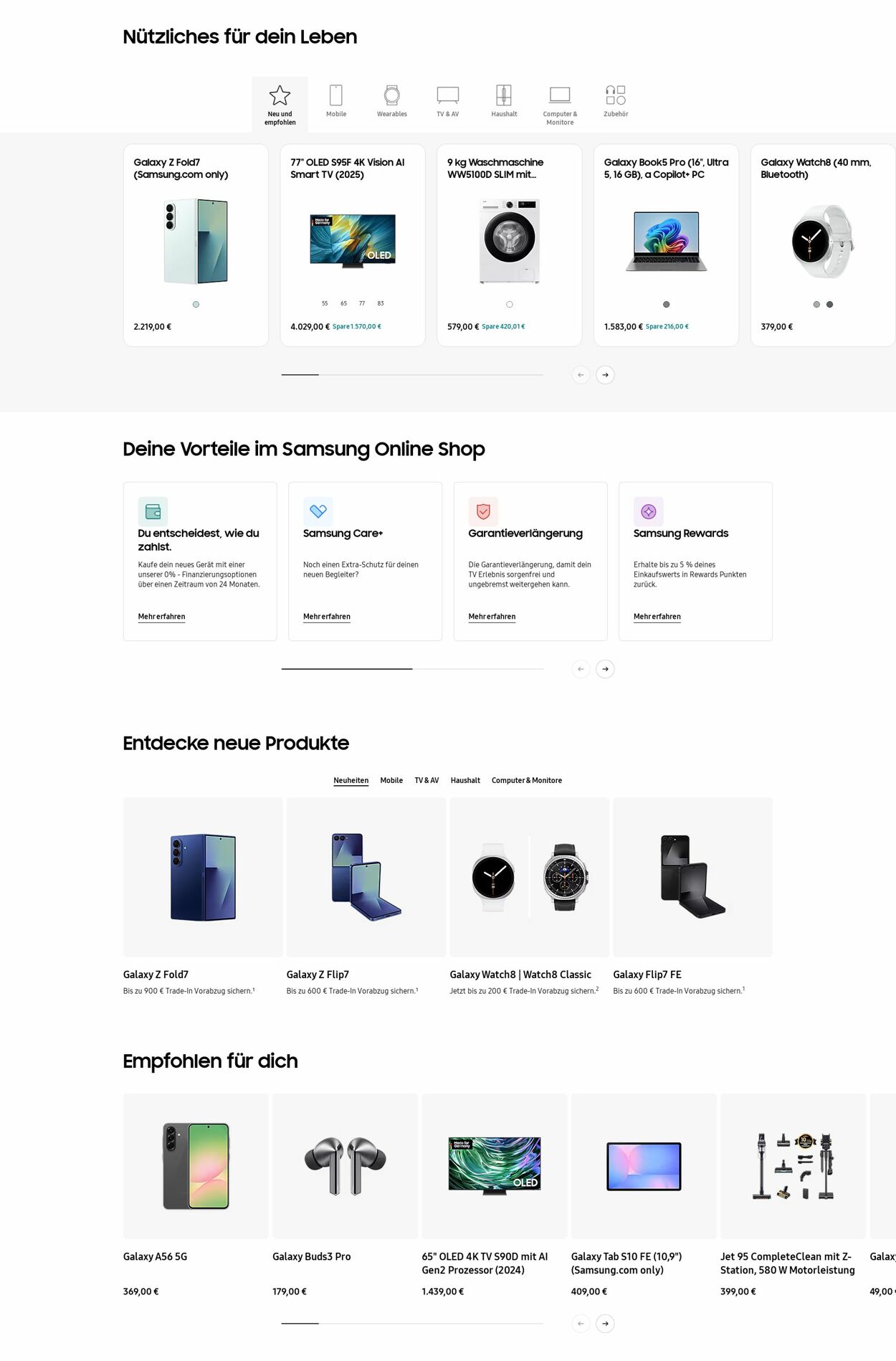 Prospekt Samsung 28.07.2025 - 06.08.2025