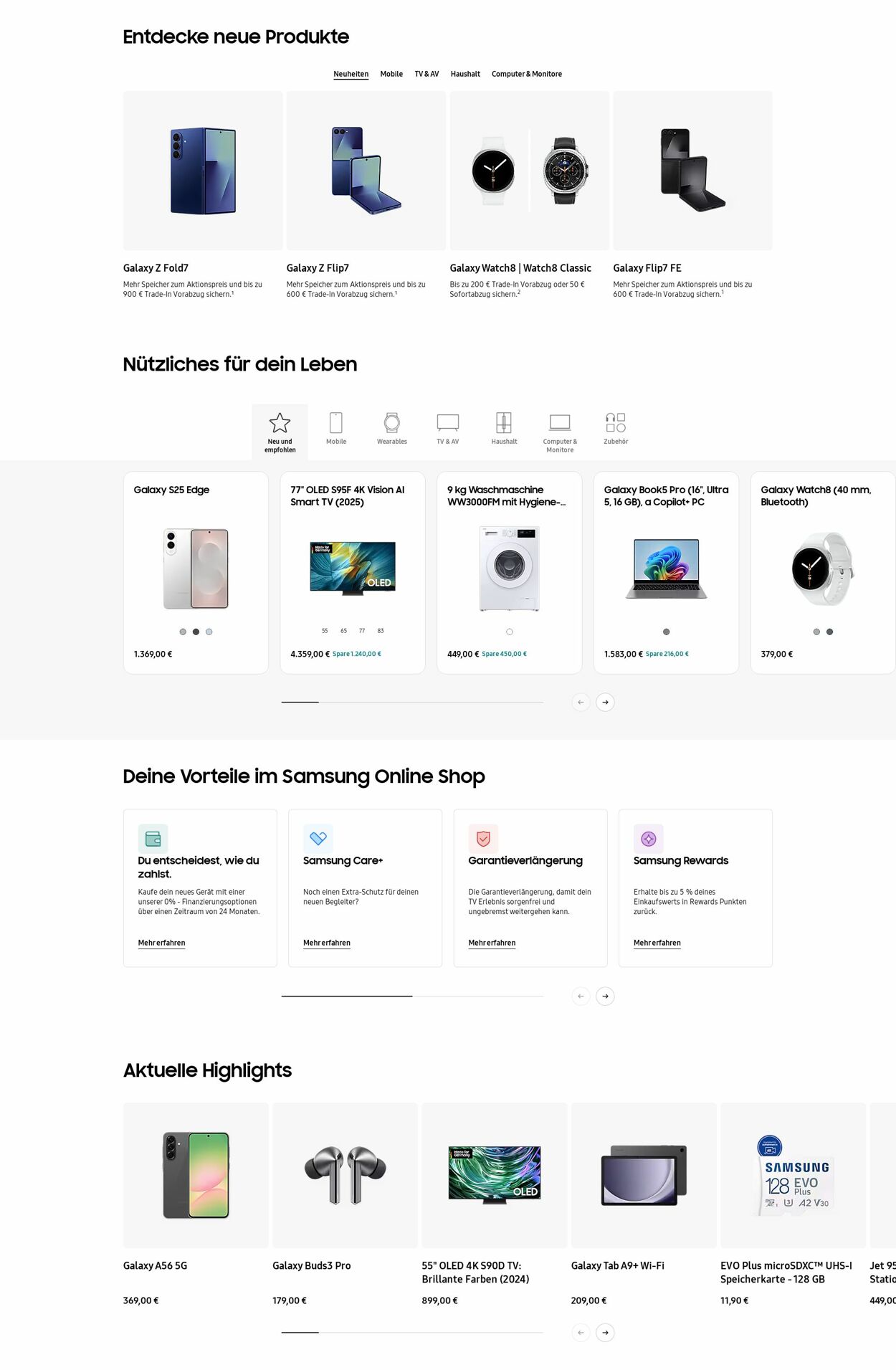 Prospekt Samsung 14.07.2025 - 23.07.2025