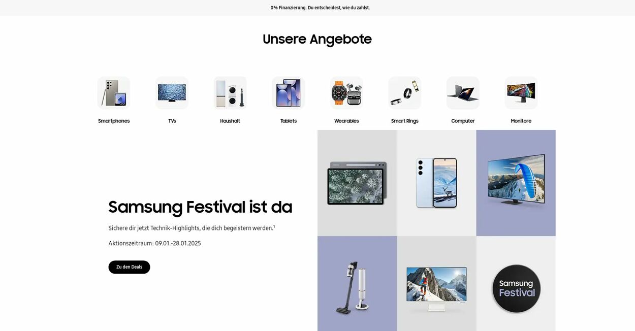 Samsung Wöchentliche Prospekte