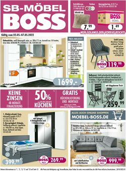 Katalog SB Möbel Boss 02.05.2022-07.05.2022