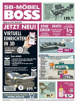Katalog SB Möbel Boss 23.05.2022-29.05.2022