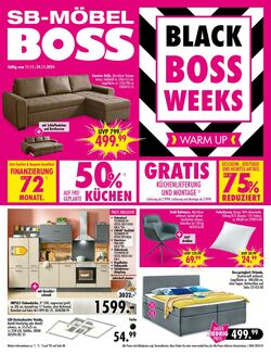 Prospekt SB Möbel Boss 11.11.2024 - 24.11.2024