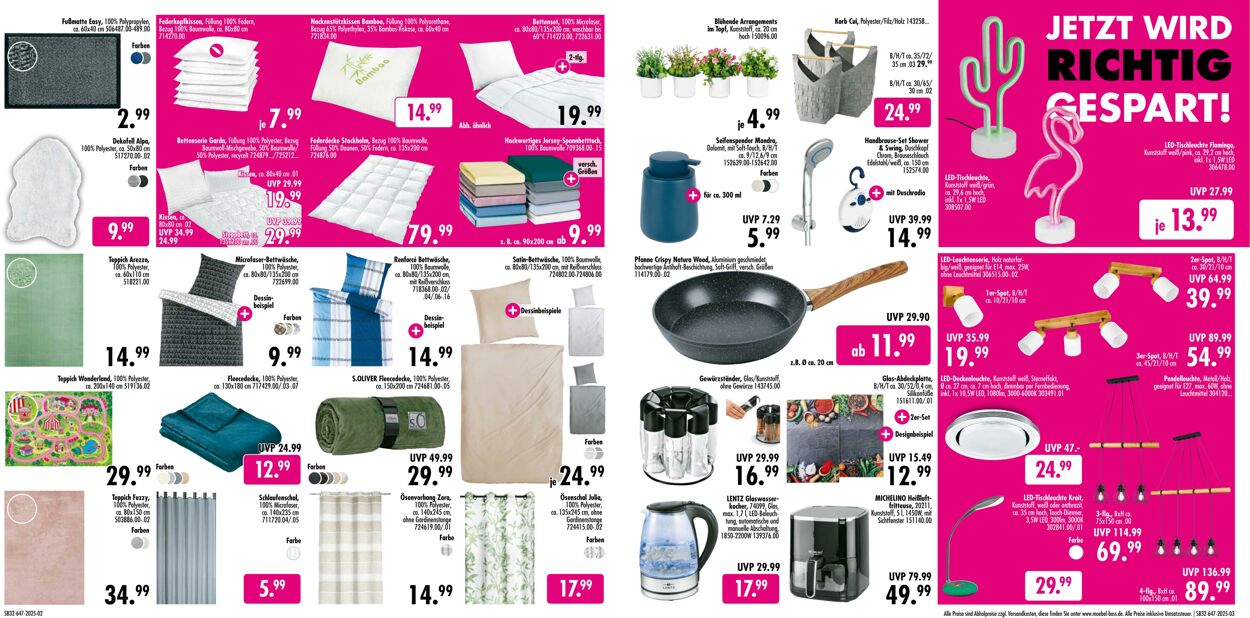 Prospekt SB Möbel Boss 05.08.2025 - 19.08.2025