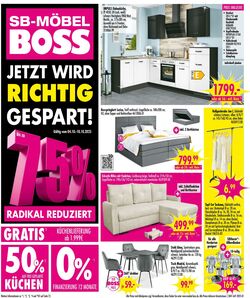 Prospekt SB Möbel Boss 13.10.2025 - 27.10.2025