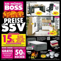 Prospekt SB Möbel Boss 07.07.2025 - 21.07.2025