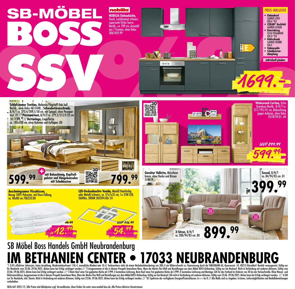 Prospekt SB Möbel Boss 23.06.2025 - 30.06.2025