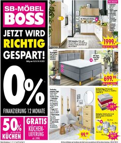 Prospekt SB Möbel Boss 20.10.2025 - 03.11.2025
