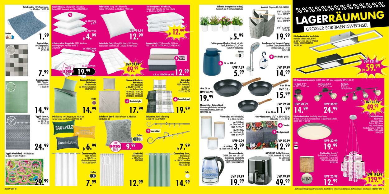 Prospekt SB Möbel Boss 26.05.2025 - 02.06.2025