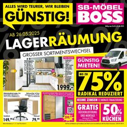 Prospekt SB Möbel Boss 26.05.2025 - 02.06.2025