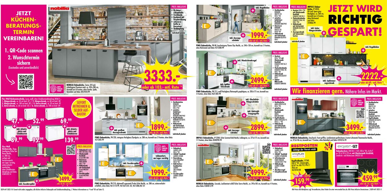Prospekt SB Möbel Boss 22.09.2025 - 06.10.2025