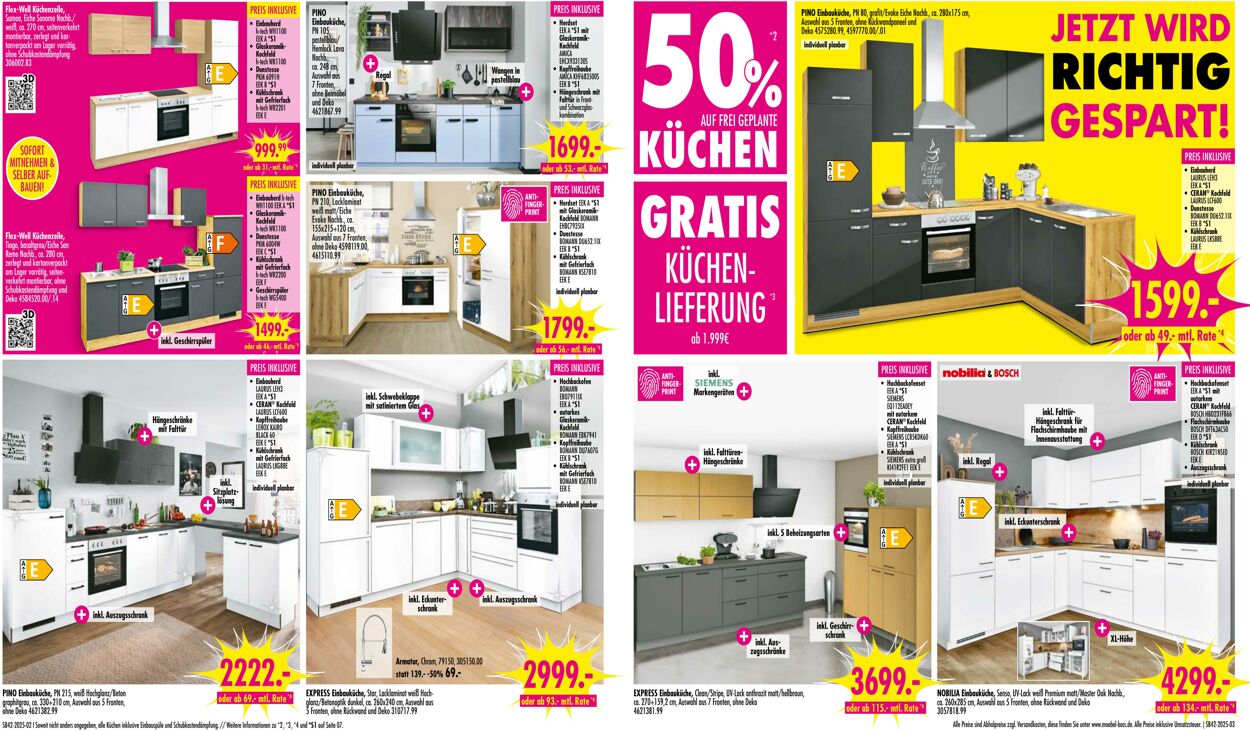 Prospekt SB Möbel Boss 13.10.2025 - 27.10.2025