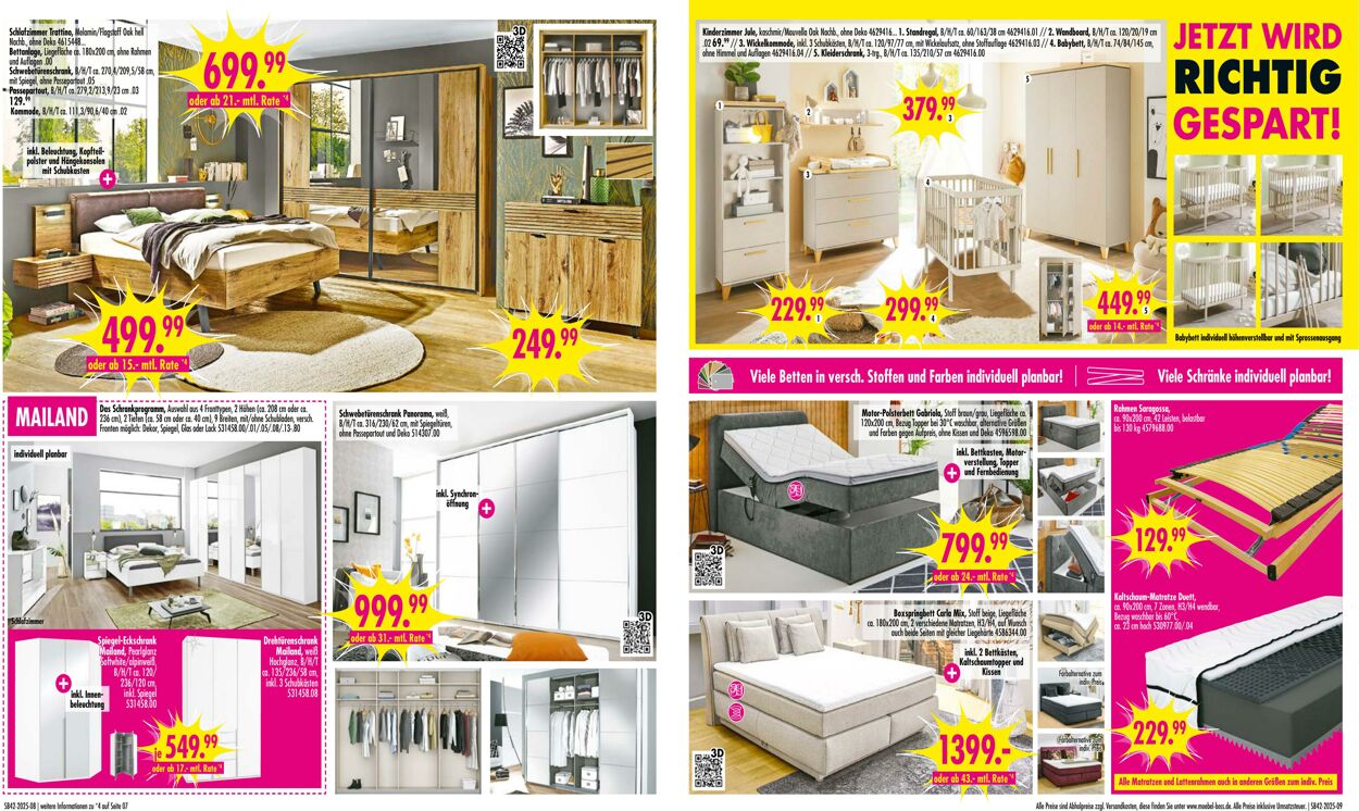 Prospekt SB Möbel Boss 13.10.2025 - 27.10.2025
