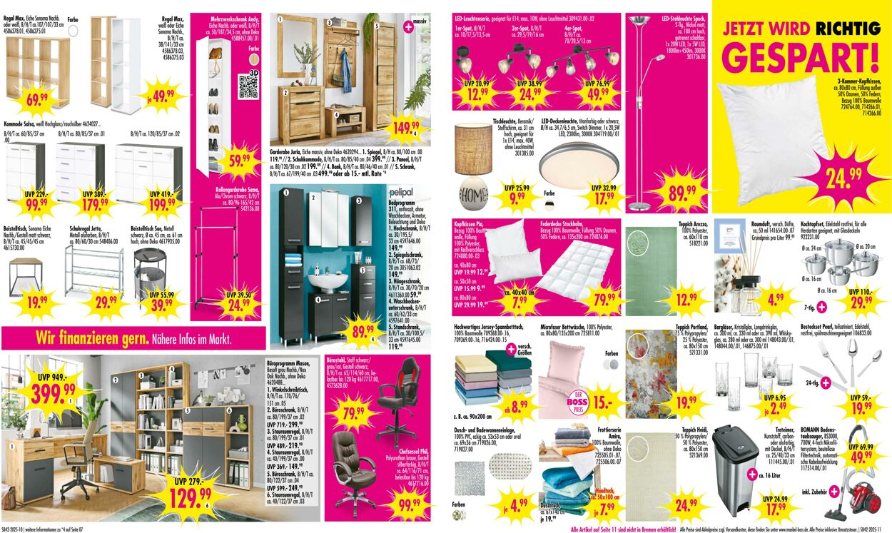 Prospekt SB Möbel Boss 13.10.2025 - 27.10.2025