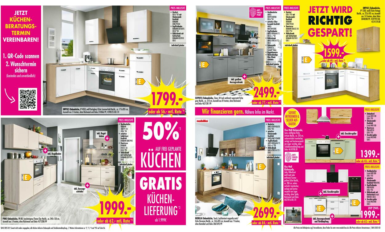 Prospekt SB Möbel Boss 20.10.2025 - 03.11.2025
