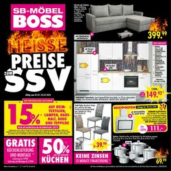Prospekt SB Möbel Boss 07.07.2025 - 21.07.2025