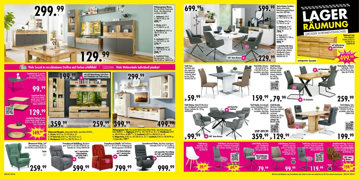 Prospekt SB Möbel Boss 02.06.2025 - 16.06.2025
