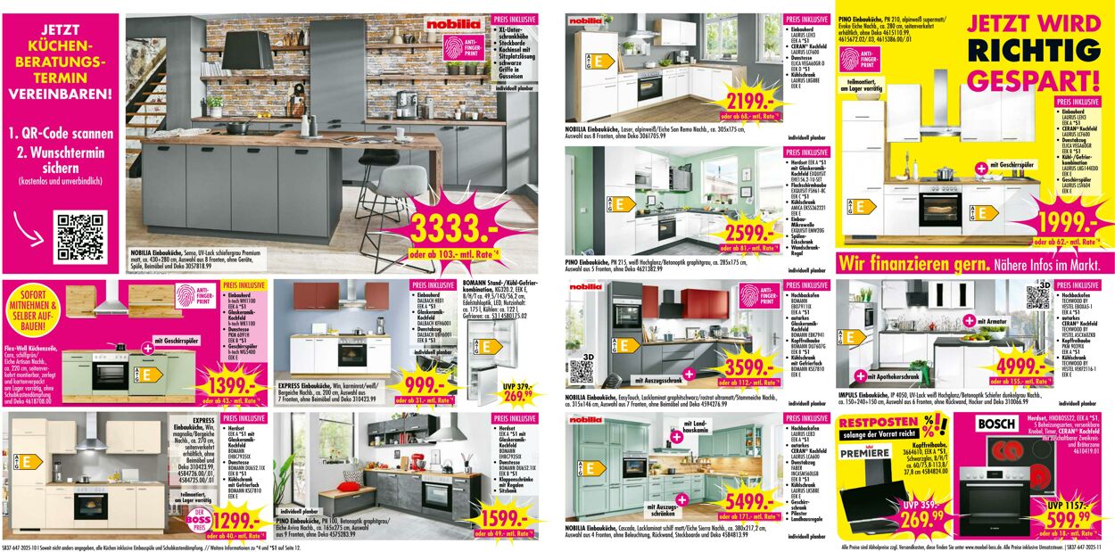 Prospekt SB Möbel Boss 09.09.2025 - 23.09.2025