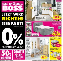 Prospekt SB Möbel Boss 13.10.2025 - 27.10.2025