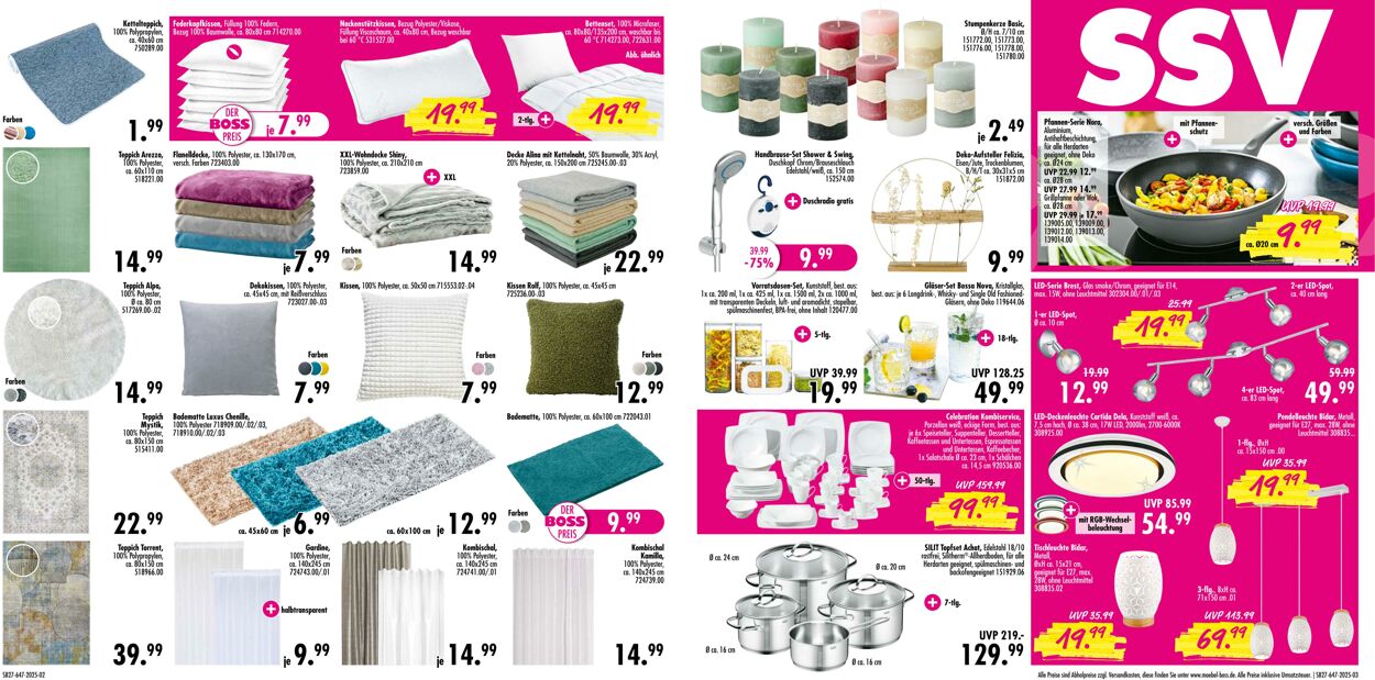 Prospekt SB Möbel Boss 30.06.2025 - 06.07.2025