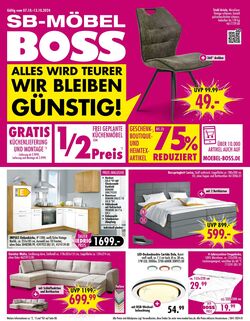 Prospekt SB Möbel Boss 19.03.2024 - 24.03.2024