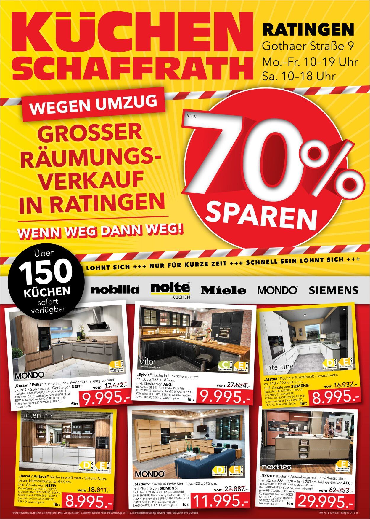 Prospekt Schaffrath 08.04.2026 - 21.04.2026
