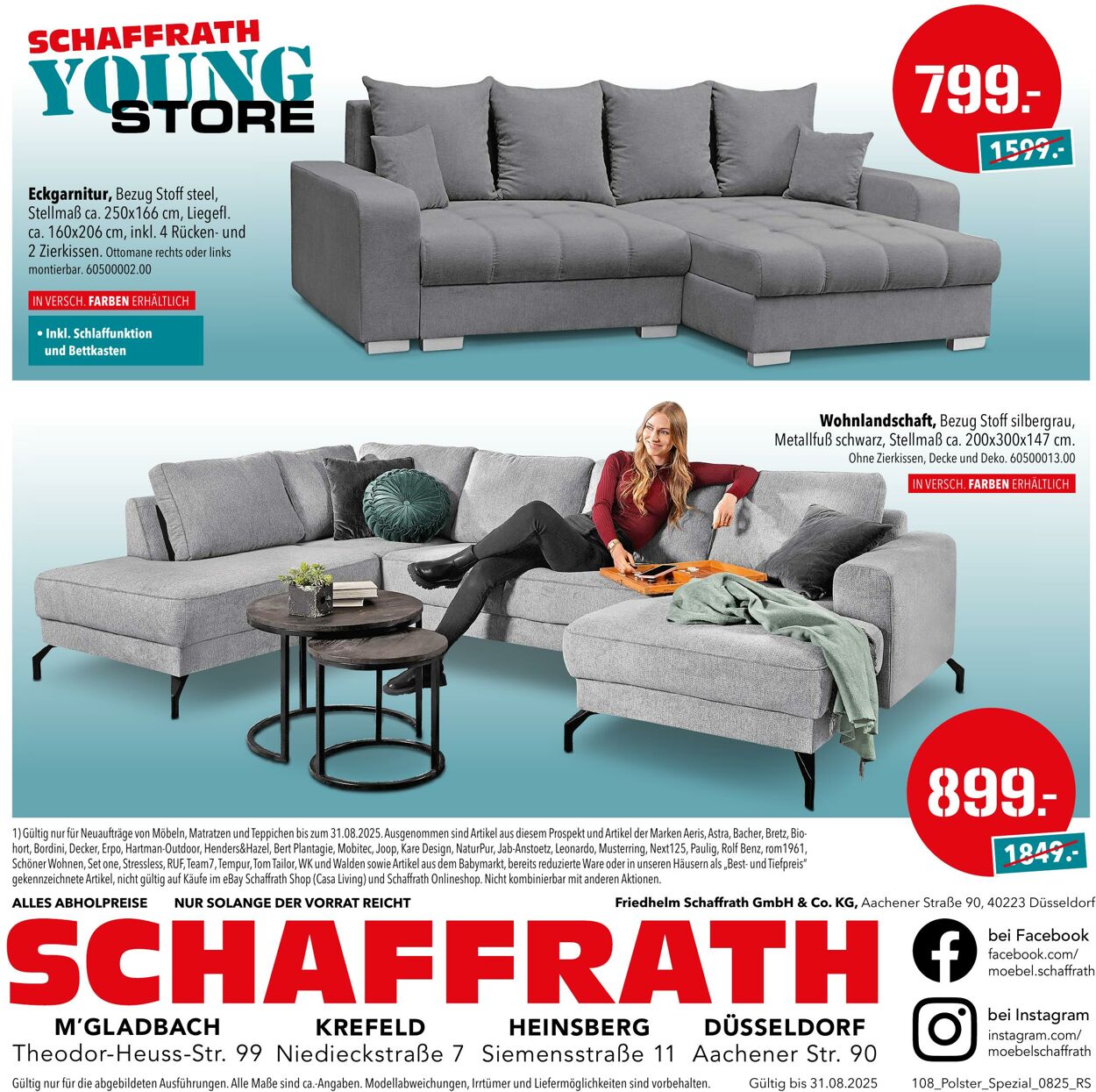 Prospekt Schaffrath 08.08.2025 - 07.09.2025