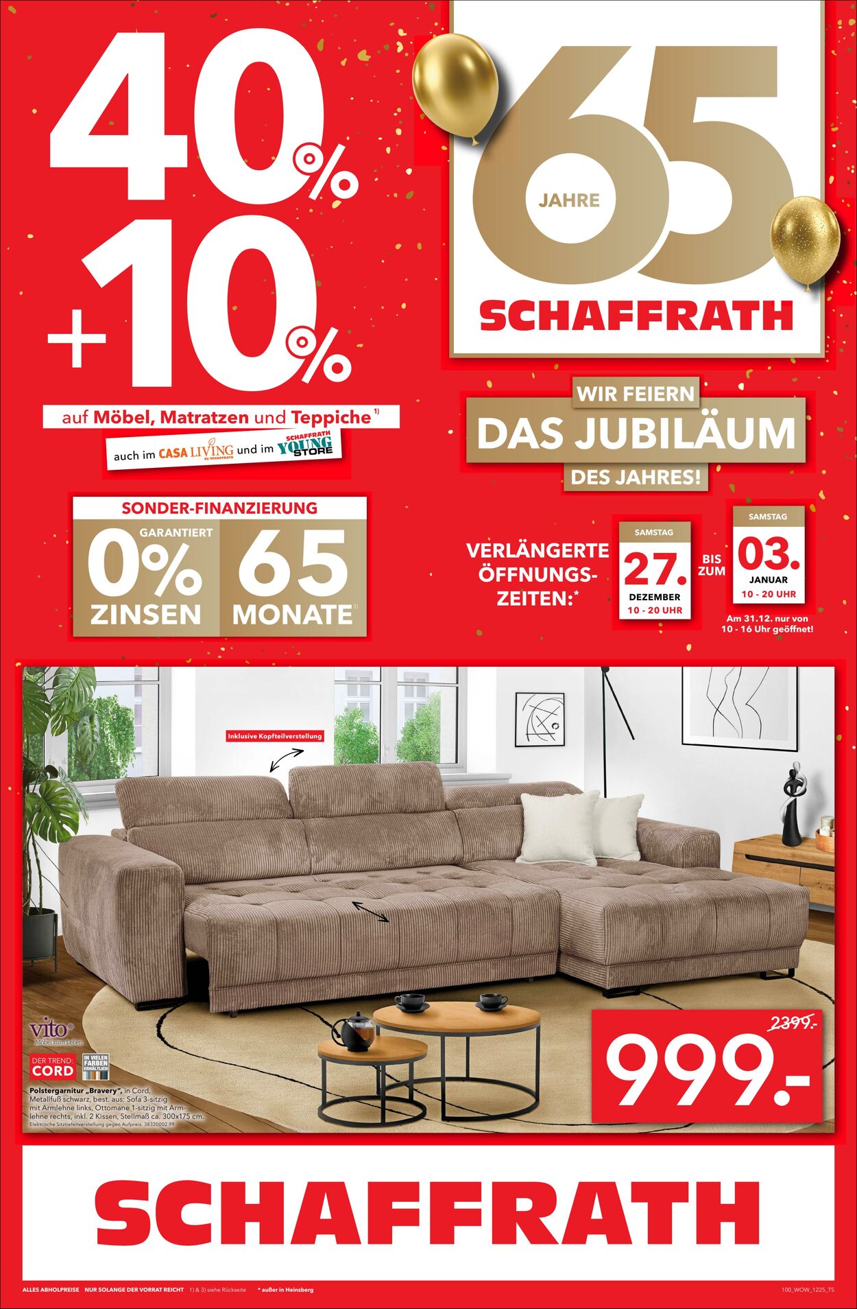 Prospekt Schaffrath 19.12.2025 - 06.01.2026