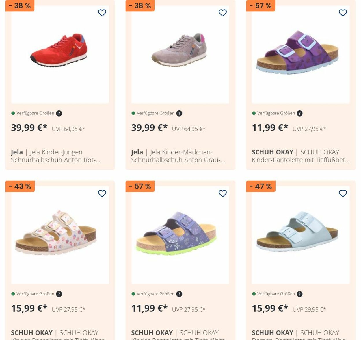 Prospekt Schuh Okay 11.08.2025 - 20.08.2025