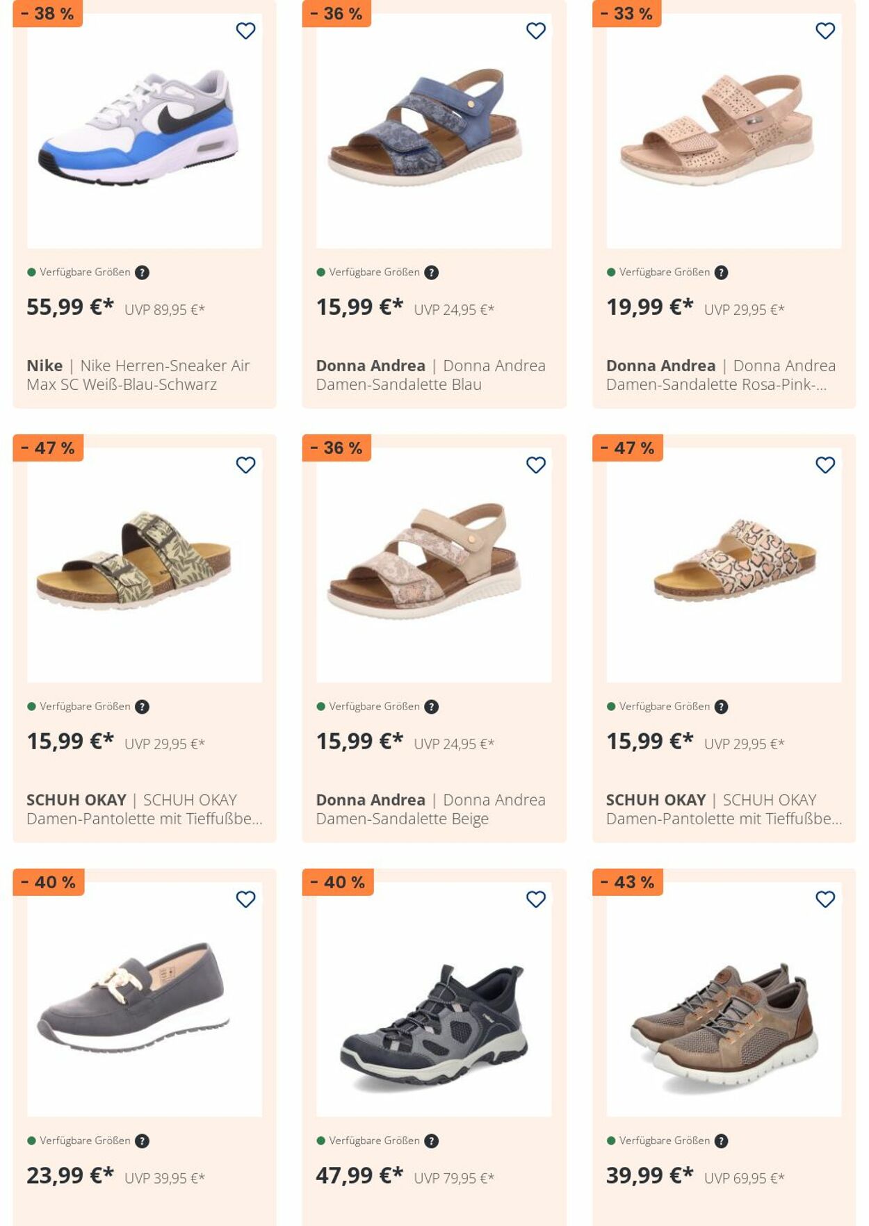 Prospekt Schuh Okay 11.08.2025 - 20.08.2025