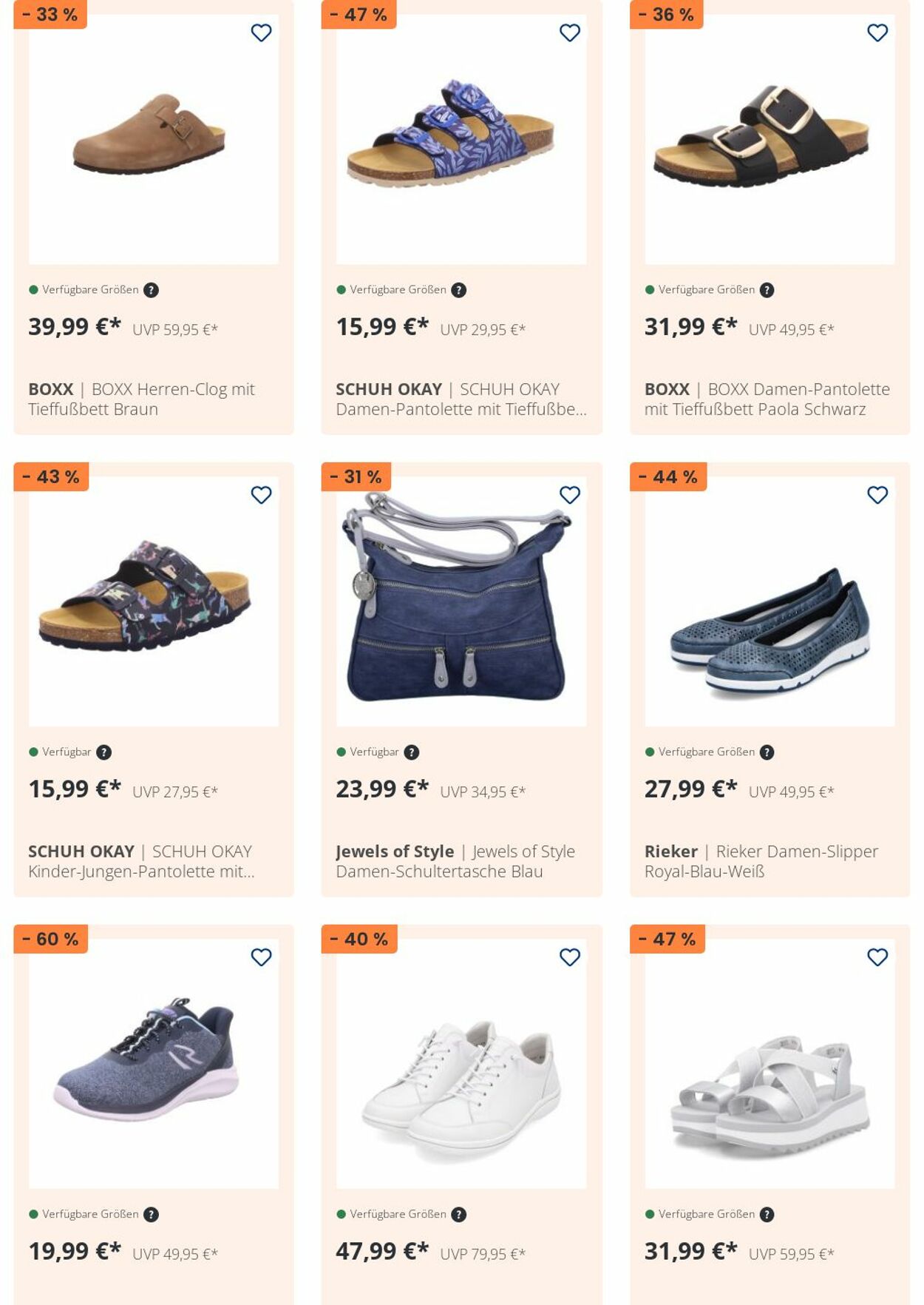 Prospekt Schuh Okay 04.08.2025 - 13.08.2025
