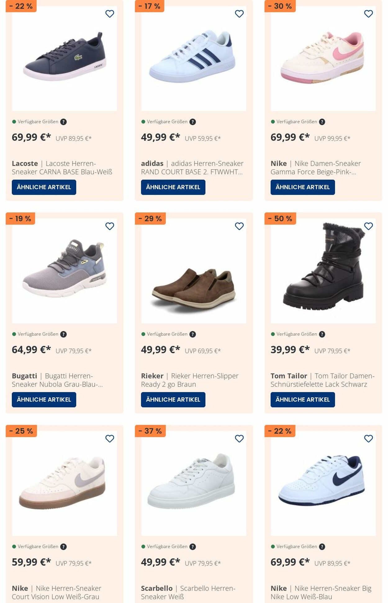 Prospekt Schuh Okay 25.08.2025 - 03.09.2025