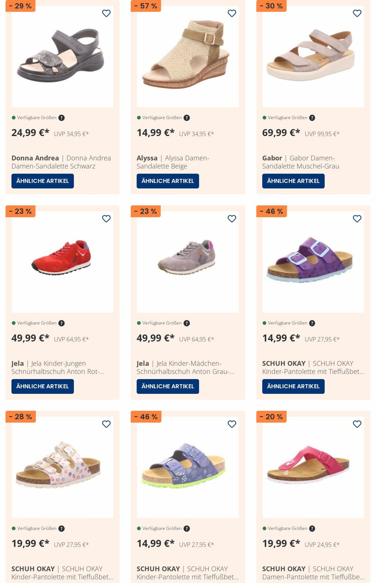 Prospekt Schuh Okay 25.08.2025 - 03.09.2025