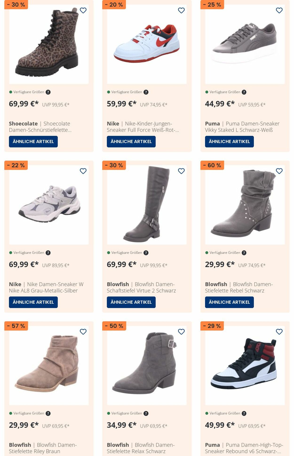 Prospekt Schuh Okay 29.09.2025 - 08.10.2025
