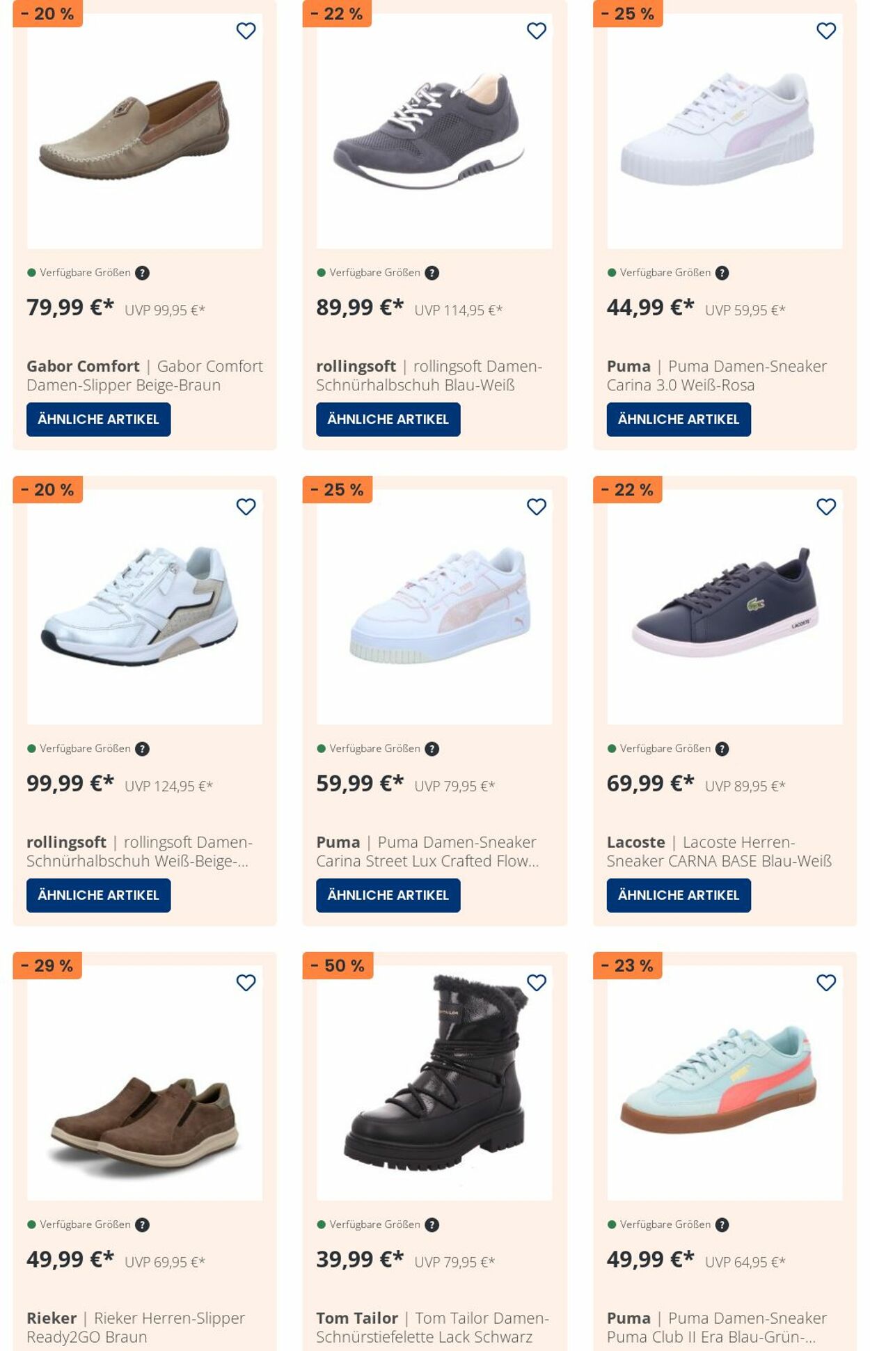 Prospekt Schuh Okay 29.09.2025 - 08.10.2025