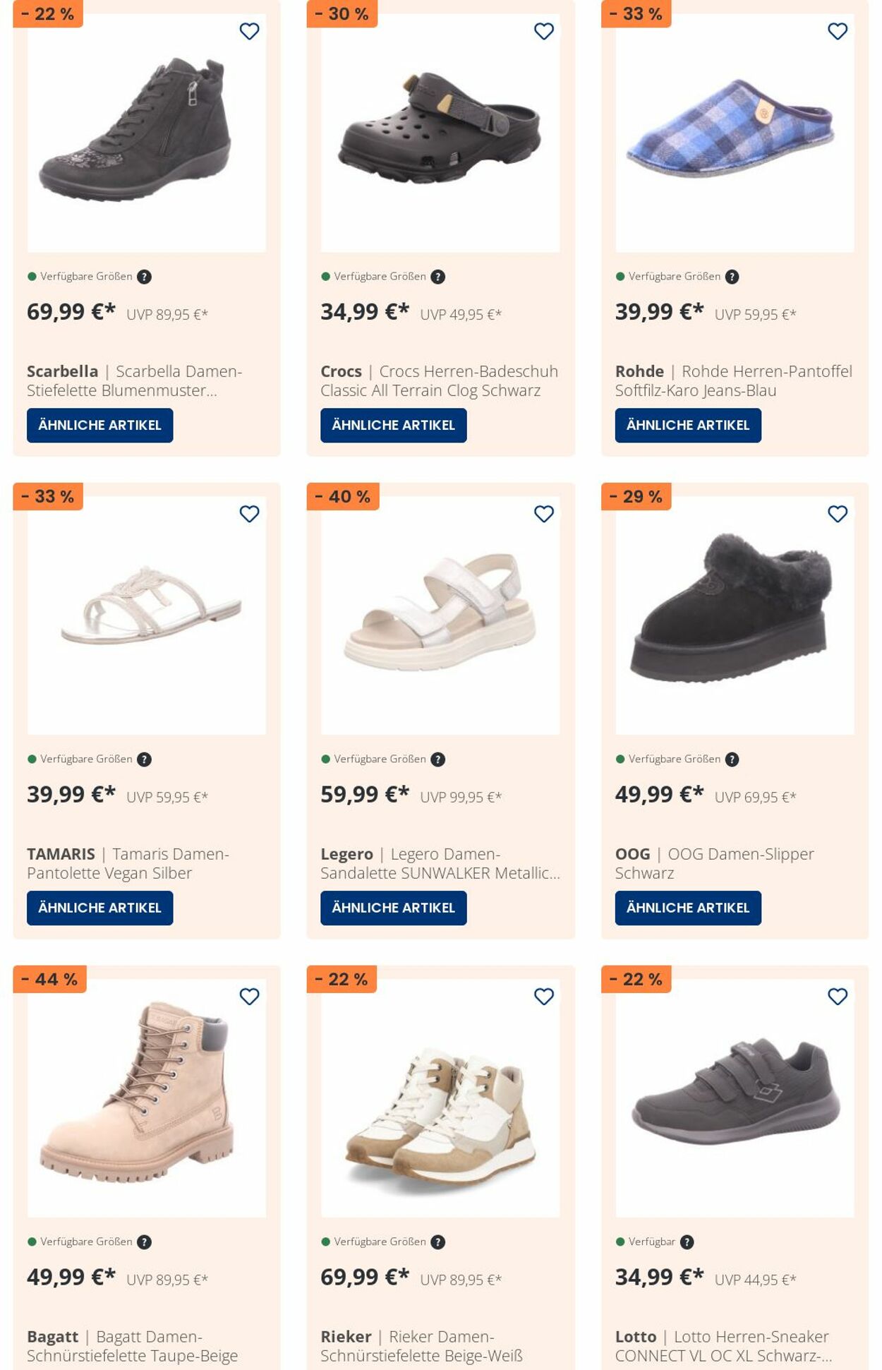 Prospekt Schuh Okay 29.09.2025 - 08.10.2025